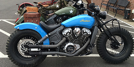 indian scout custom