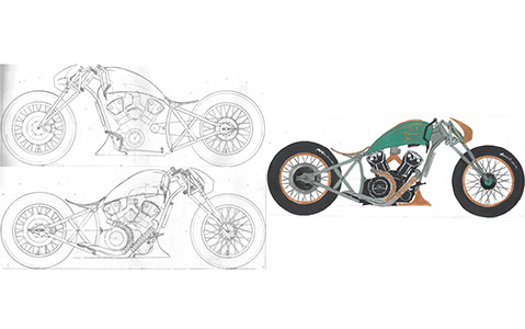 Bobber Sketch