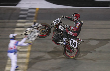 Briar Bauman Wins 2019 American Flat Track Season Opener at Daytona TT