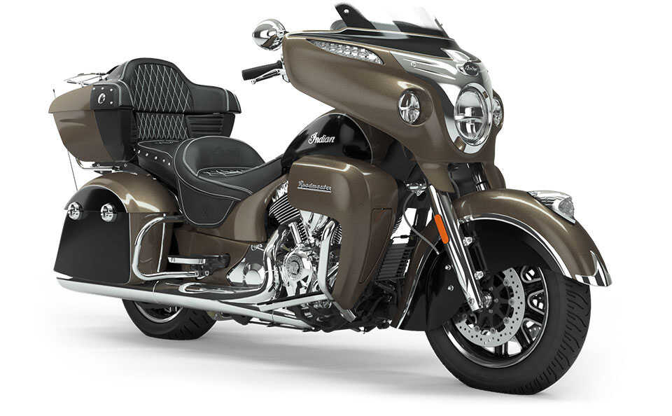 2019 Indian Roadmaster Motorcycle Polished Bronze / Thunder Black