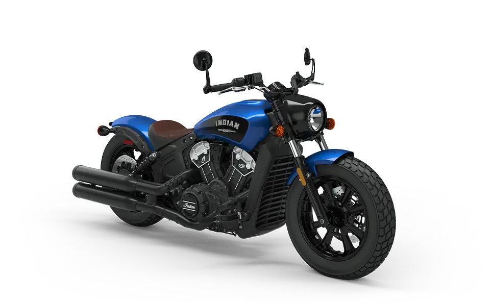 2020 Indian Scout Bobber Motorcycle ABS Radar Blue