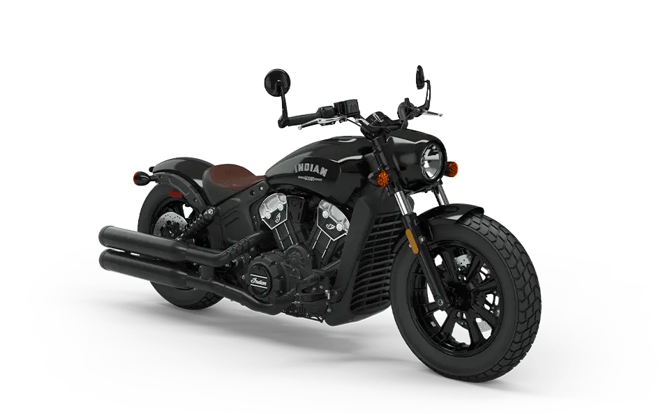2020 Indian Scout Bobber Motorcycle - Thunder Black