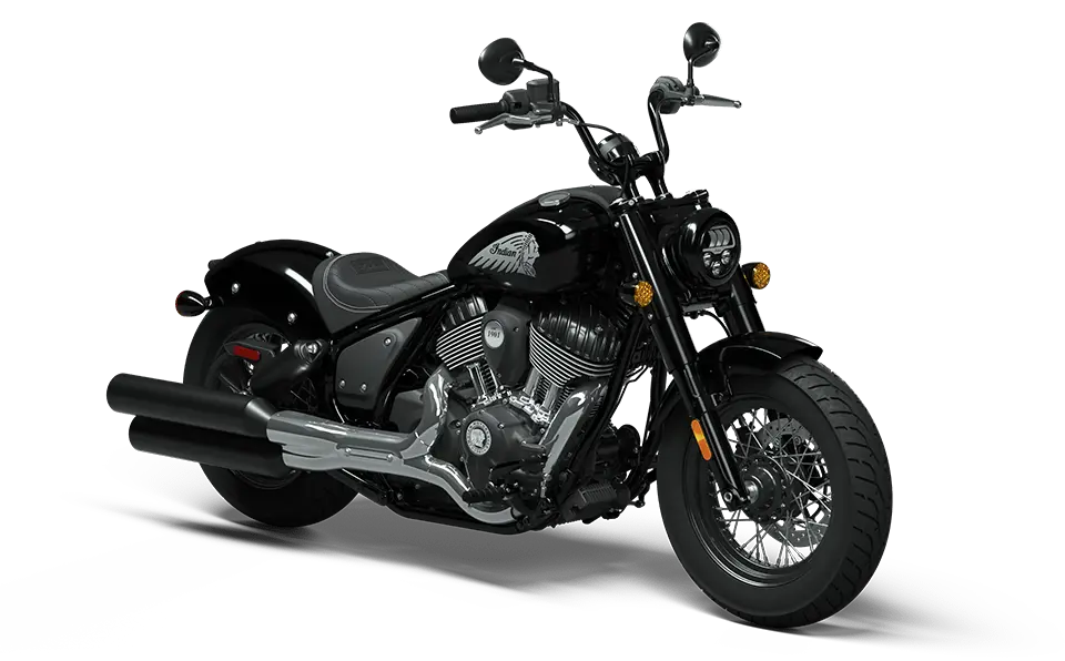 Chief Bobber Black Metallic