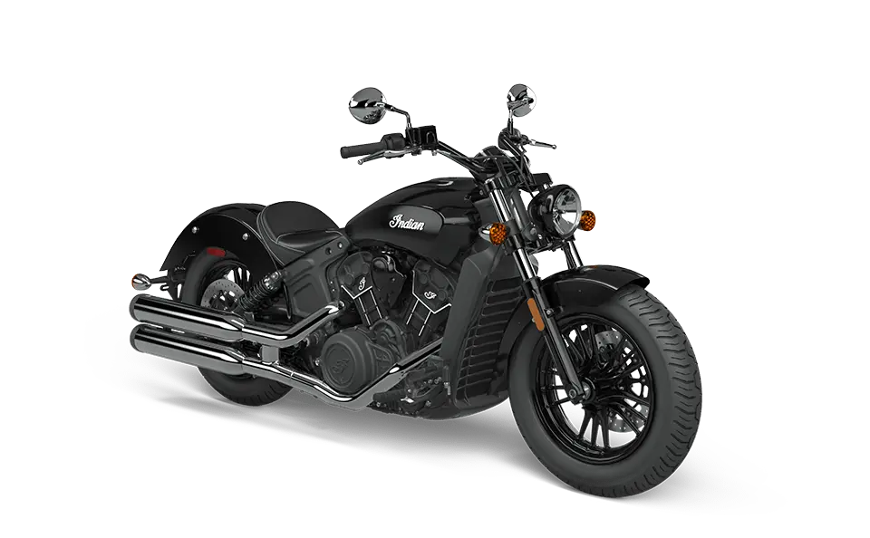 2021 Indian Scout Sixty Motorcycle Thunder Black