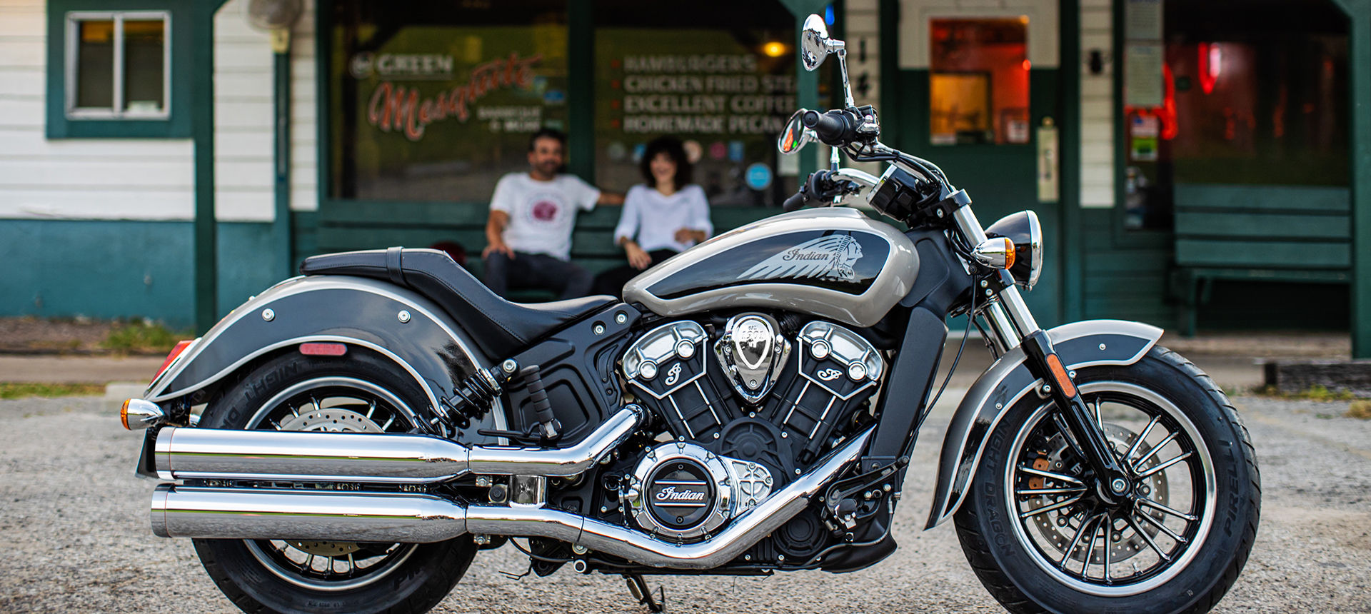 Indian Scout Silver Smoke