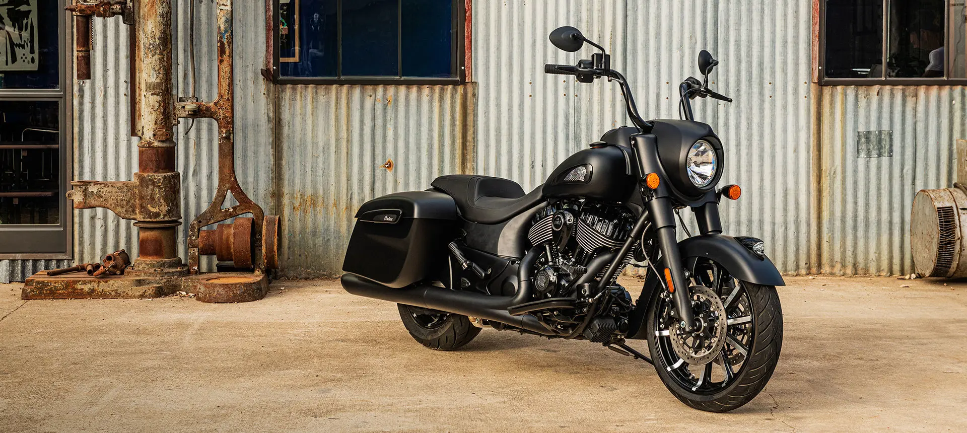 motocicleta indian springfield dark horse