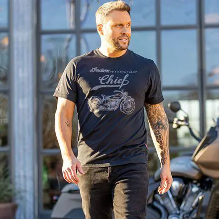 Indian Motorcycle 1922 big chief t-shirt