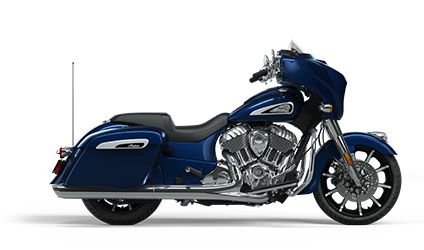 deepwater metallic indian chieftain limited motorcycle