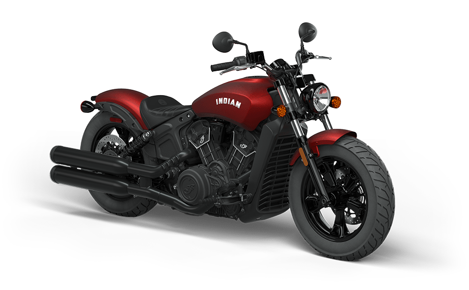 2022 Indian Scout Bobber Sixty ABS Motorcycle - Ruby Smoke