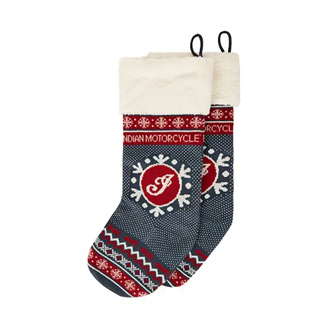 Indian Logo Christmas Socks