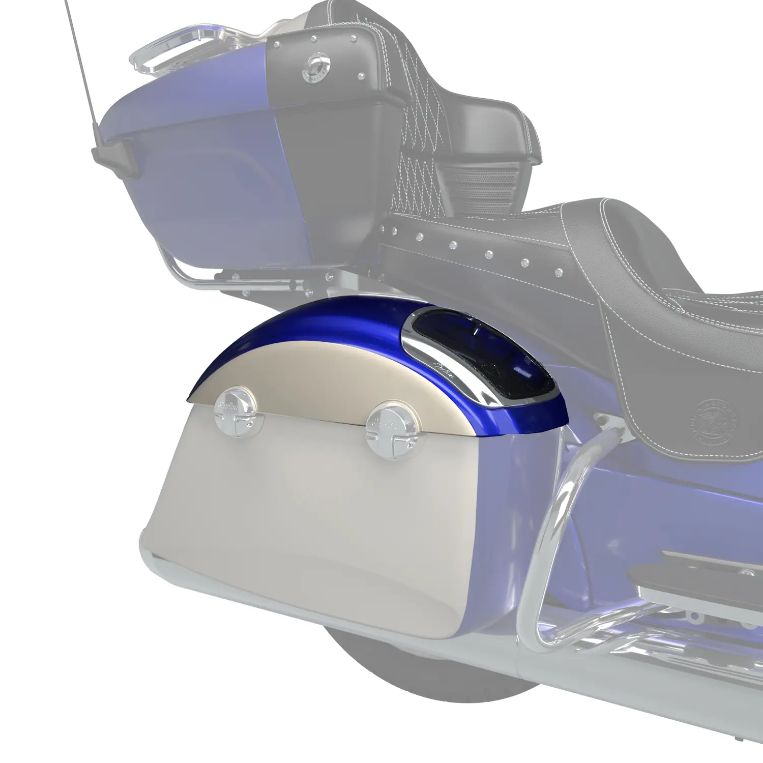 PowerBand Audio Classic Saddlebag Speaker Lids, Pair