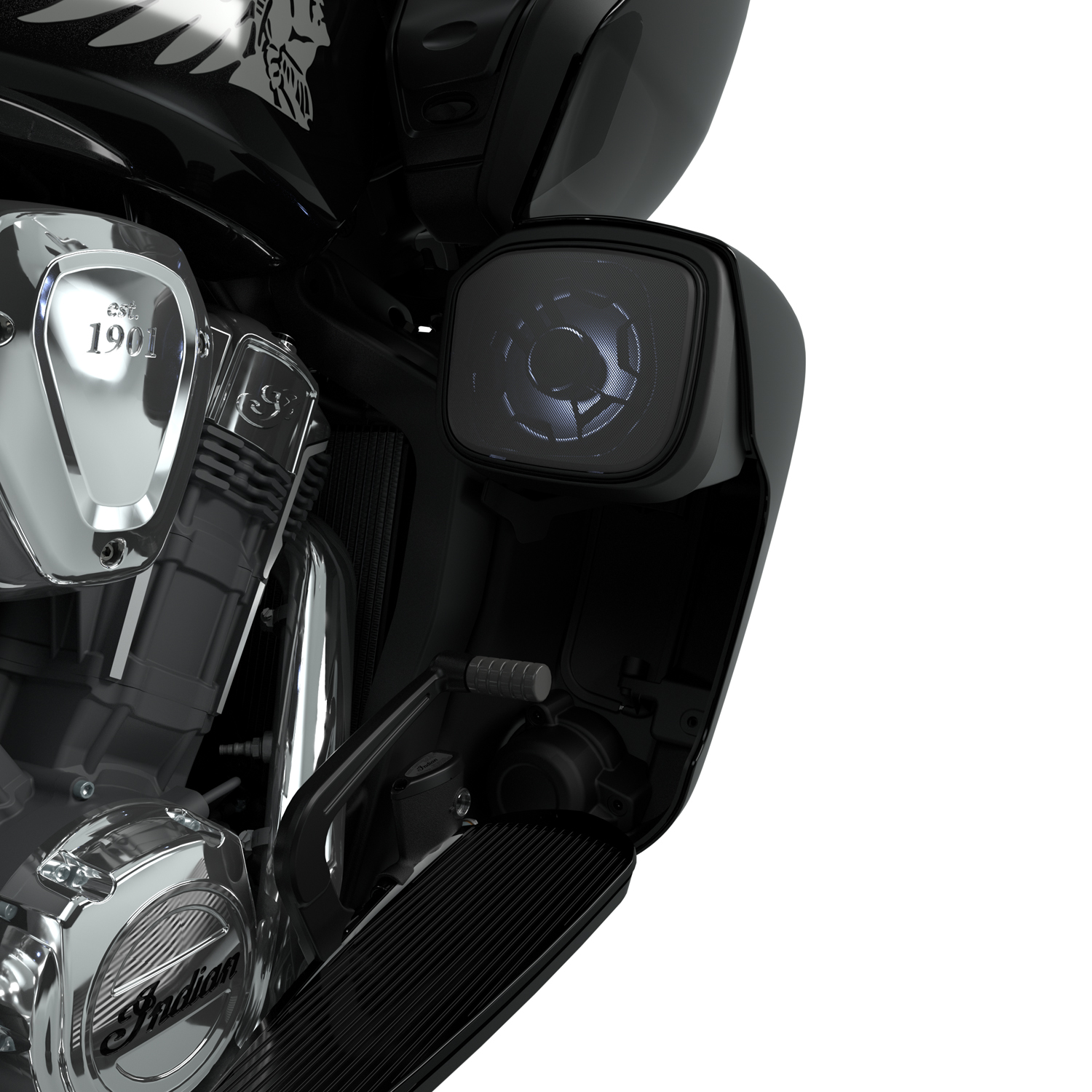 PowerBand Audio Speakers with Bass Boost and UnderGlow, 5-1