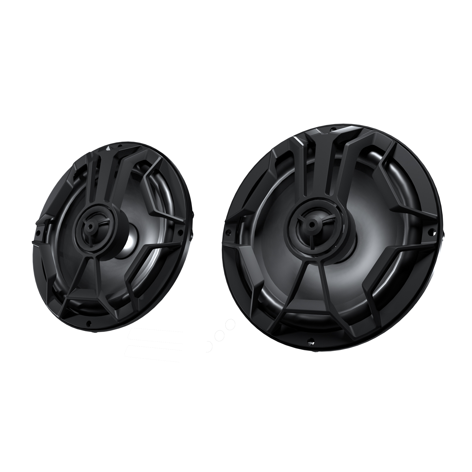 PowerBand Audio Speakers with Bass Boost and UnderGlow, 6-1/2 in