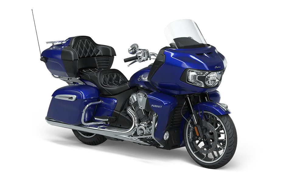 2023 Indian Pursuit Limited with Premium Package Motorcycle - Spirit Blue  Metallic