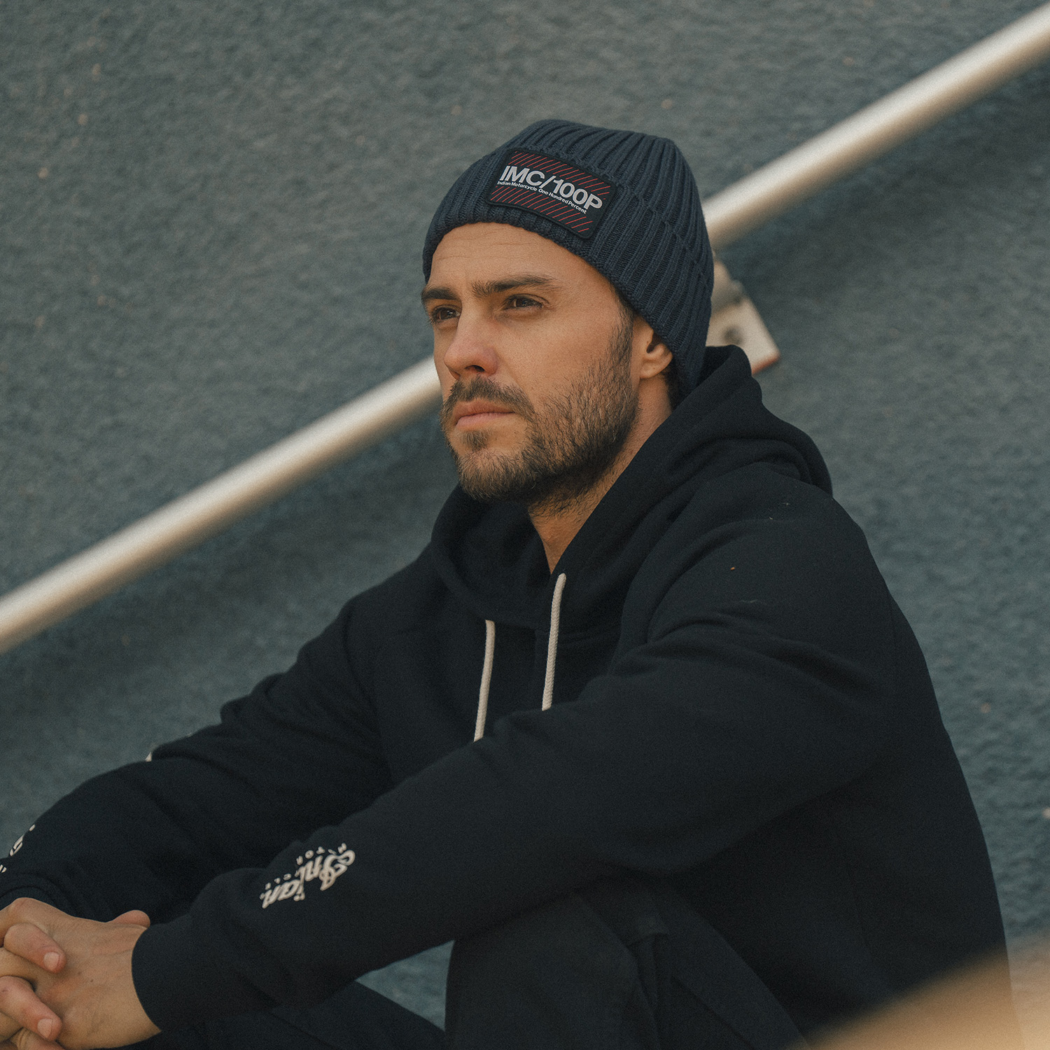 IMC X 100% Beanie, Navy | Indian Motorcycle