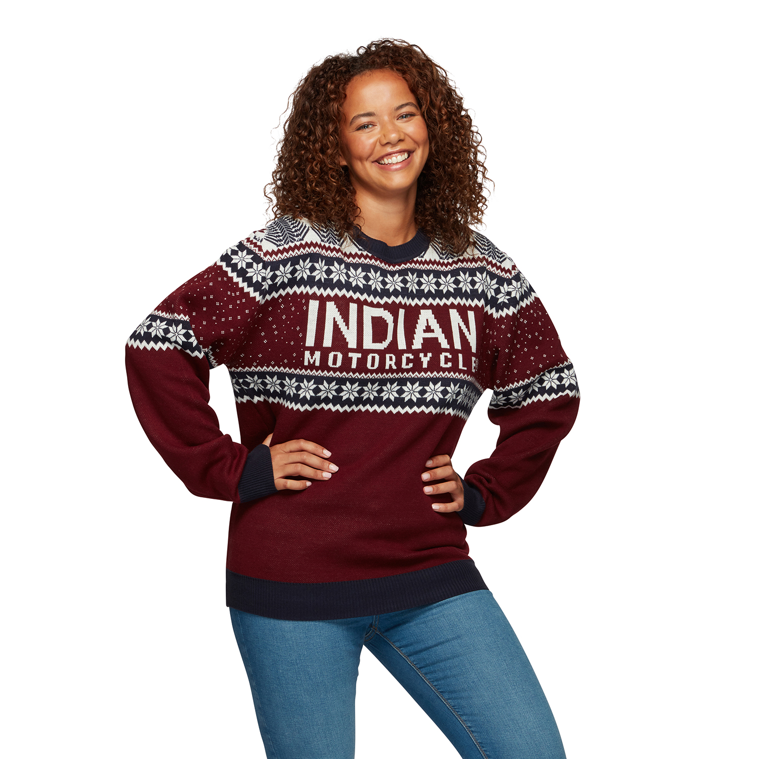 Unisex Indian Motorcycle Holiday Sweater | Indian Motorcycle