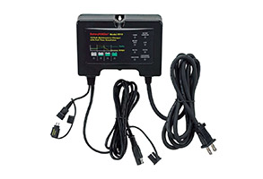 Motorcycle batteries. 