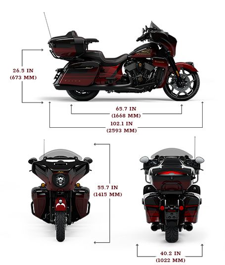 Specs: 2024 Indian Roadmaster Elite Motorcycle EN-CA