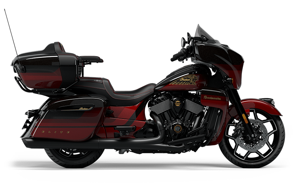 Roadmaster Elite Indian Motorcycle Red Candy over Black Candy