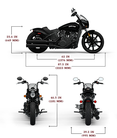 Specs: 2024 Indian Scout Rogue Sixty Motorcycle