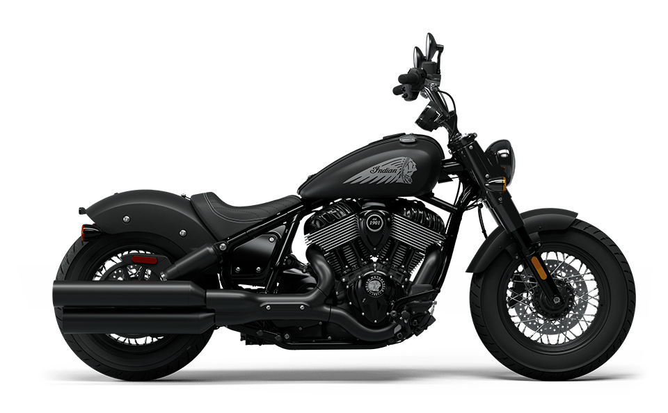 Moto potente Chief Bobber dark horse