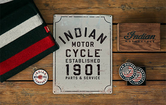 Indian Motorcycle home decor poster. 