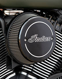 Indian Motorcycle performance accessories. 
