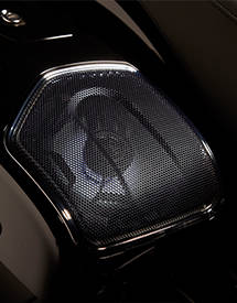 Indian Motorcycle Powerband Audio accessories. 