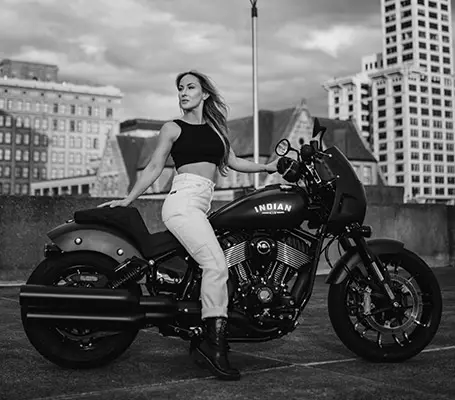 Gabrielle Collier - Indian Motorcycle Ambassador