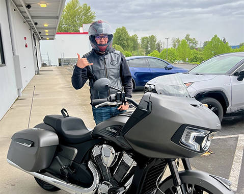 Dominick DeBari - Indian Motorcycle Ambassador