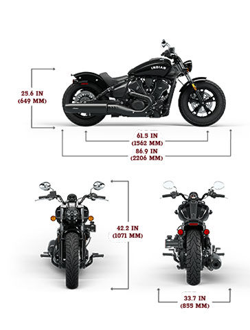 Specs: 2025 Indian Scout Sixty Bobber Motorcycle