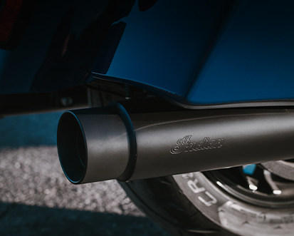 Performance accessories for Indian motorcycles.