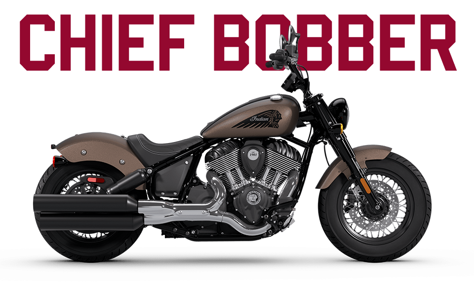 2025 Indian Chief Bobber motorcycle. 
