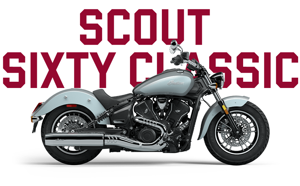 2025 Indian Scout Sixty Classic Motorcycle. 