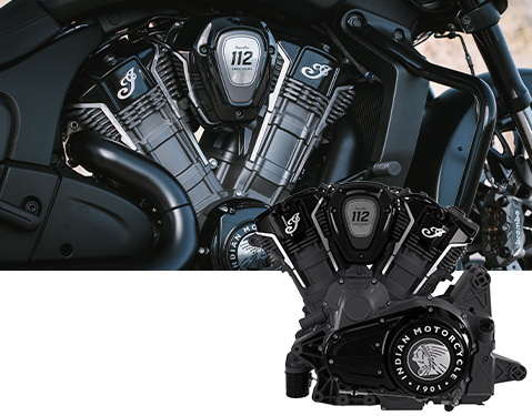 Motor PowerPlus 112 de Indian Motorcycle.