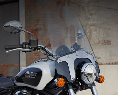 Performance accessories for Indian motorcycles.