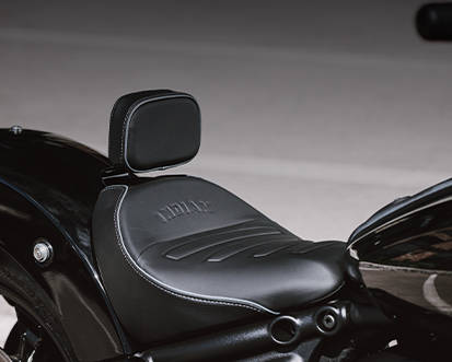 Seat & Backrest accessories for Indian motorcycles.
