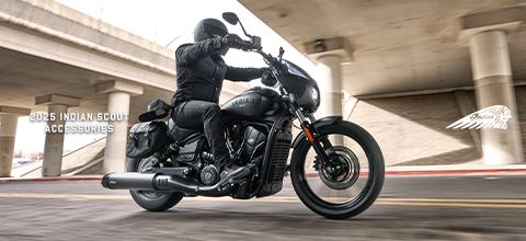 2025 Indian Motorcycle Scout Accessories Catalog.