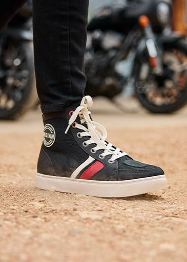 Indian Motorcycle footwear. 