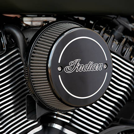 Explore performance accessories for Indian Chief cruiser motorcycles.