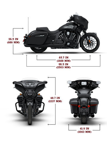 Specs: 2026 Indian Chieftain PowerPlus Dark Horse with 112