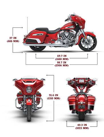 Specs: 2026 Indian Chieftain Limited with PowerBand Audio Package