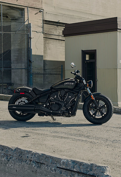 Indian Motorcycle 5” Mirror – Left Side | Matte Black Steel | Fits Chief 1922-1953 & Scout 1920-1946 | V-Twin Manufacturing 49-0658