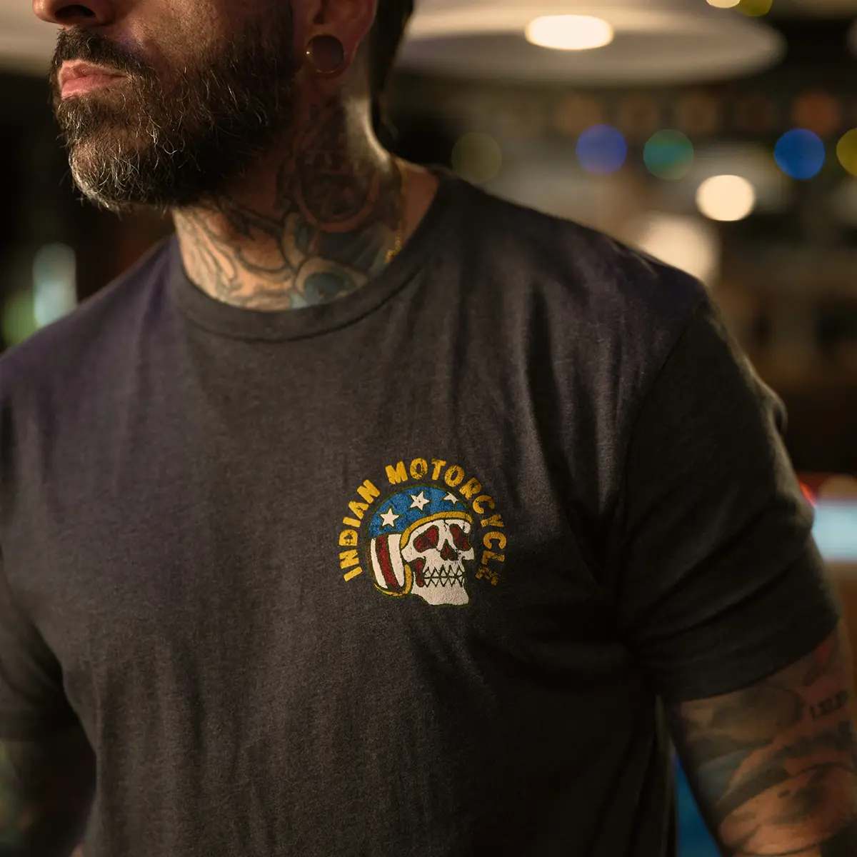 男款 IMC X HH Speed Shop 灰色 T 恤 圖片 5