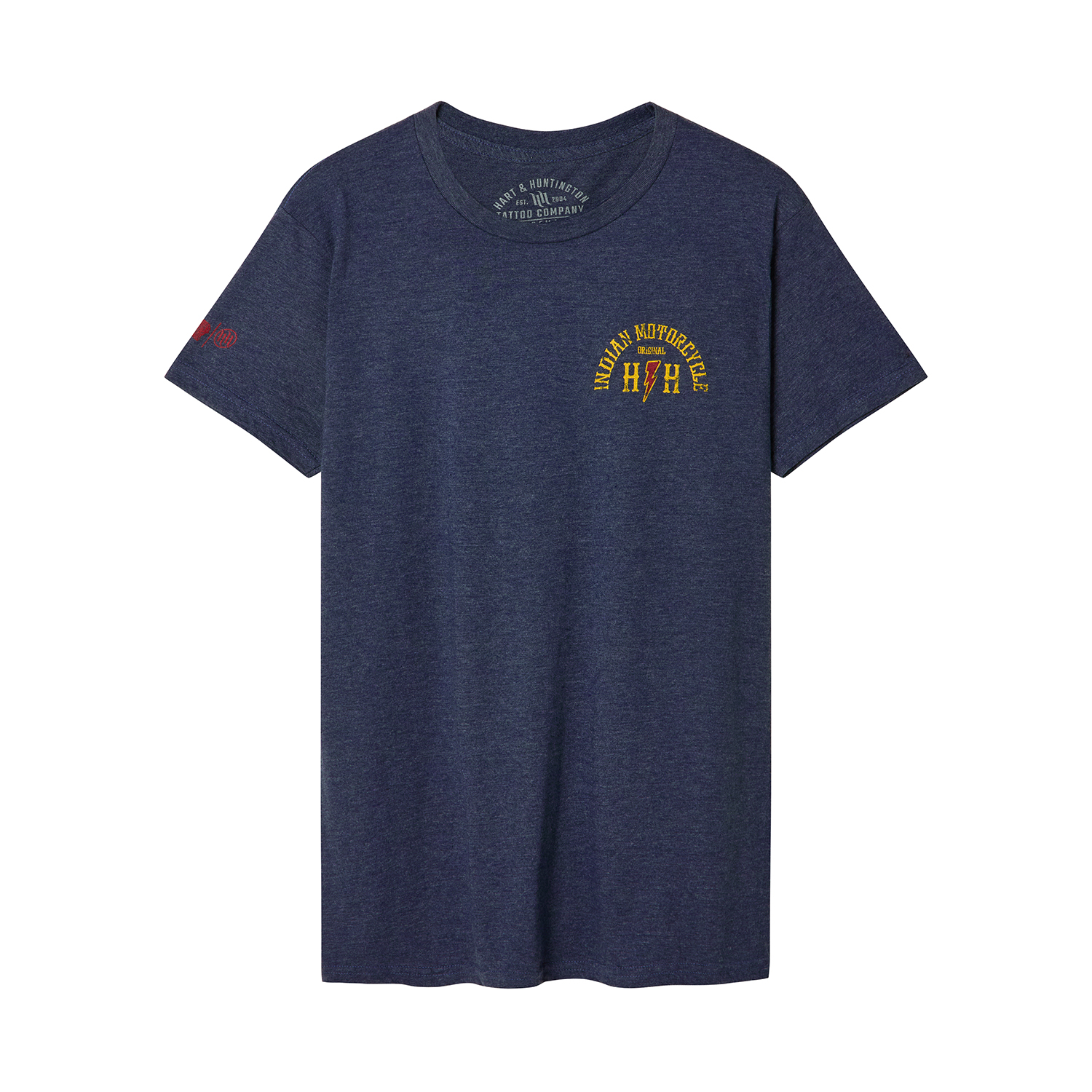 その他 1,000 Limited MHRise Official T-Shirt Men's IMC X HH Risk Takers T-shirt, Navy | Indian Motorcycle