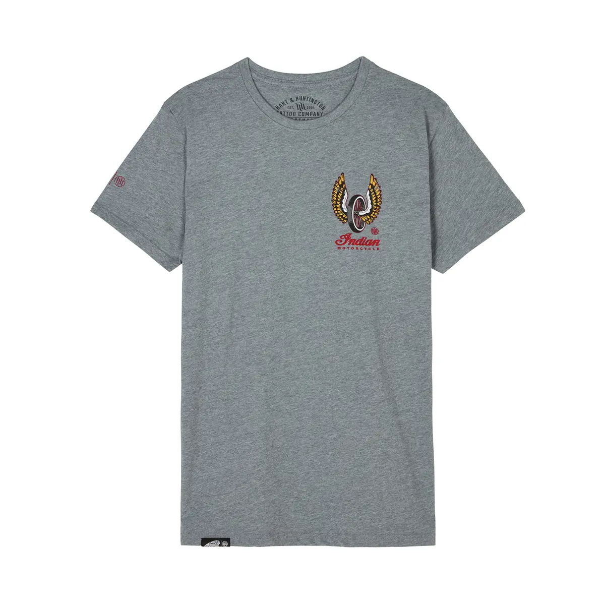 男款 IMC X HH Winged Wheel 灰色 T 恤 圖片 1
