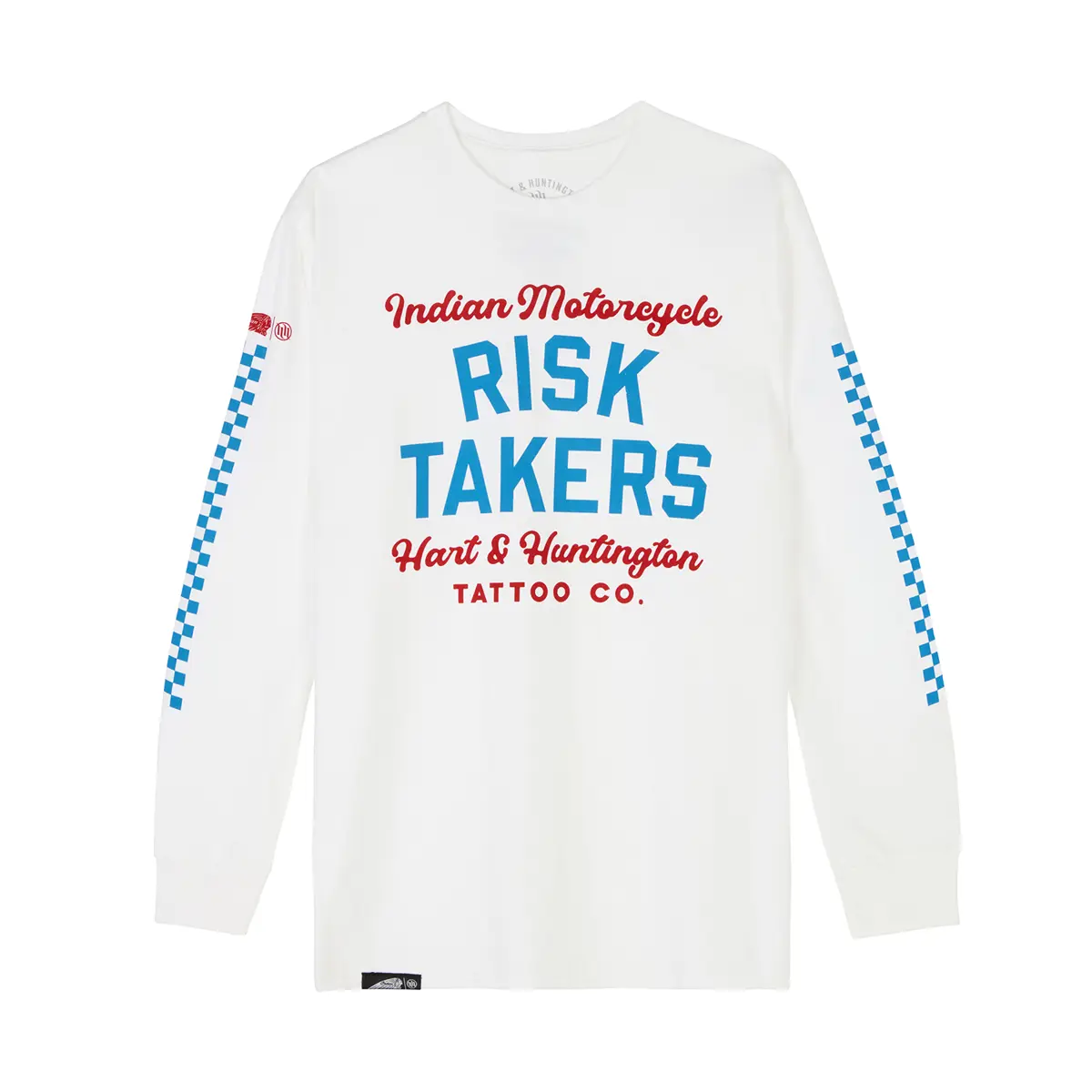 男款 IMC X HH Risk Takers 白色長袖 T 恤 圖片 1