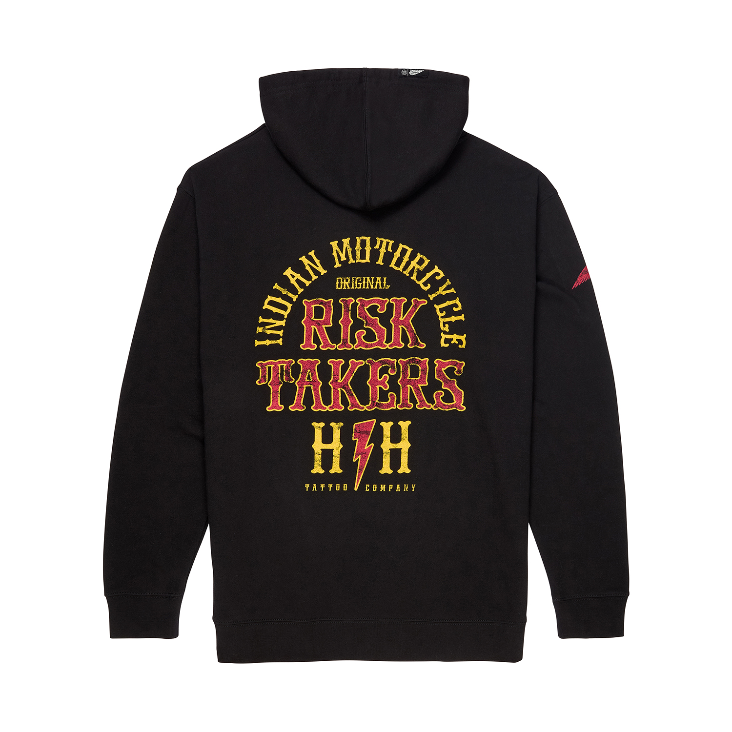 Men's IMC X HH Risk Takers Hoodie, Black | Indian Motorcycle