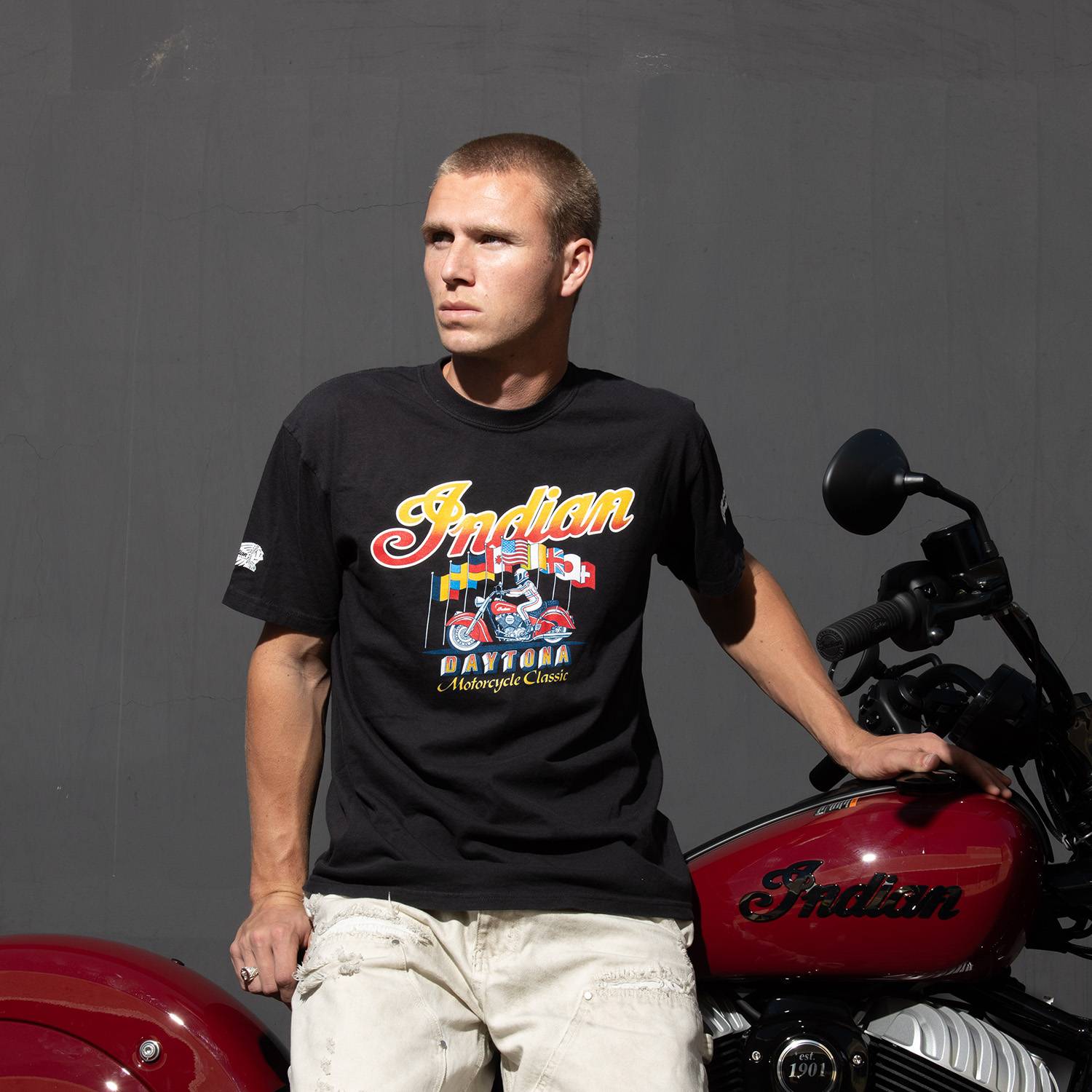 IMC Daytona Classic T-Shirt | Indian Motorcycle