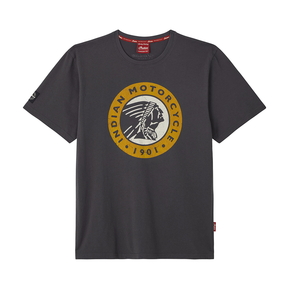 Men's Icon T-Shirt, Gray | Indian Motorcycle